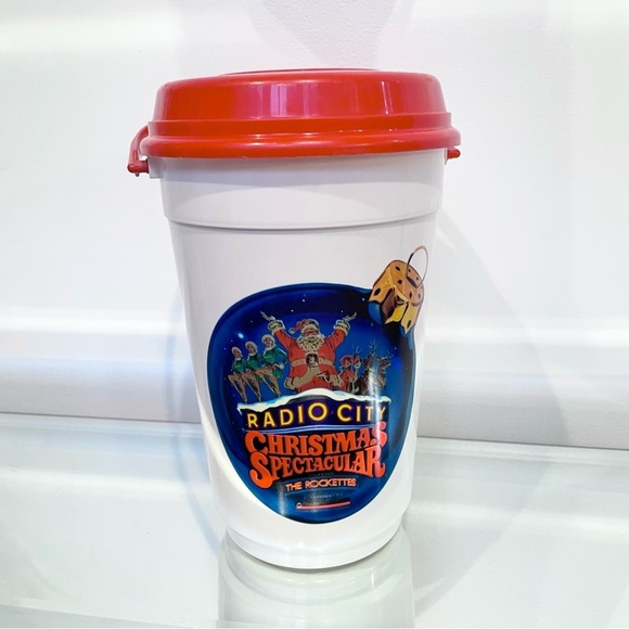 2001 Radio City Rockettes Popcorn Bucket with lid - Picture 1 of 6